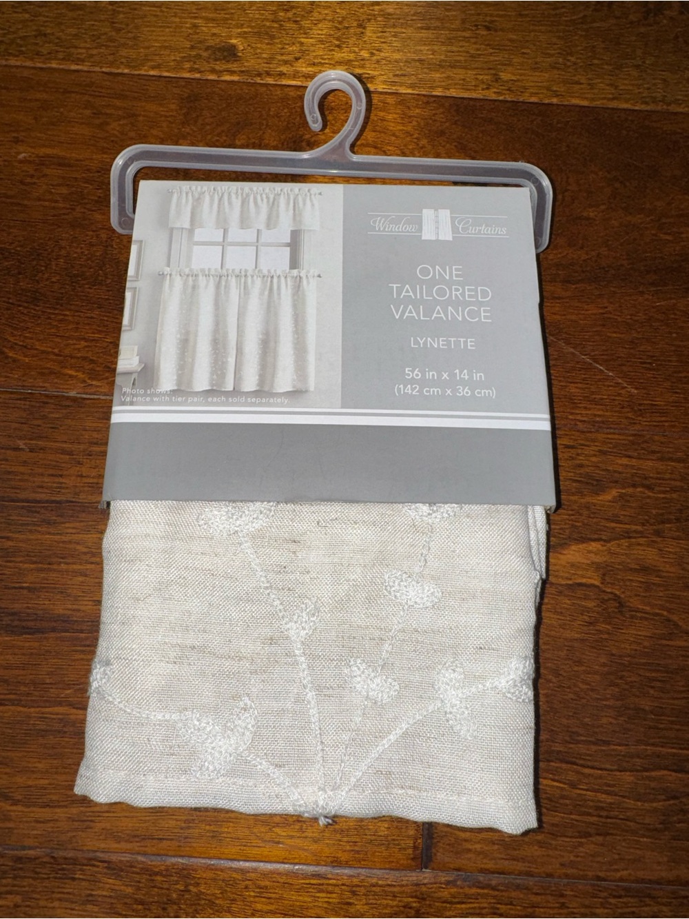 One Lynette Tailored Valance